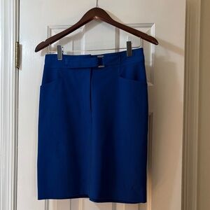 Calvin Klein Royal Blue Pencil Skirt